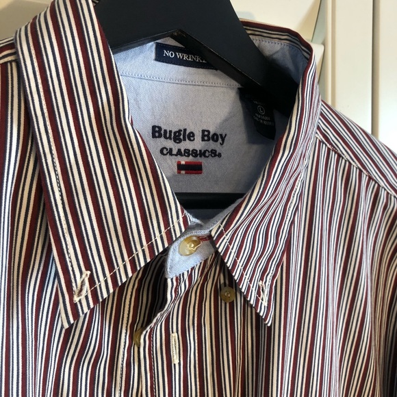 Super Soft Bugle Boy Striped Oxford - Picture 1 of 3